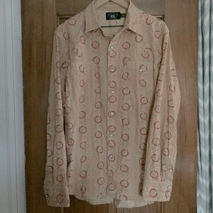 Ralph Lauren Double RL RRL Western shirt
